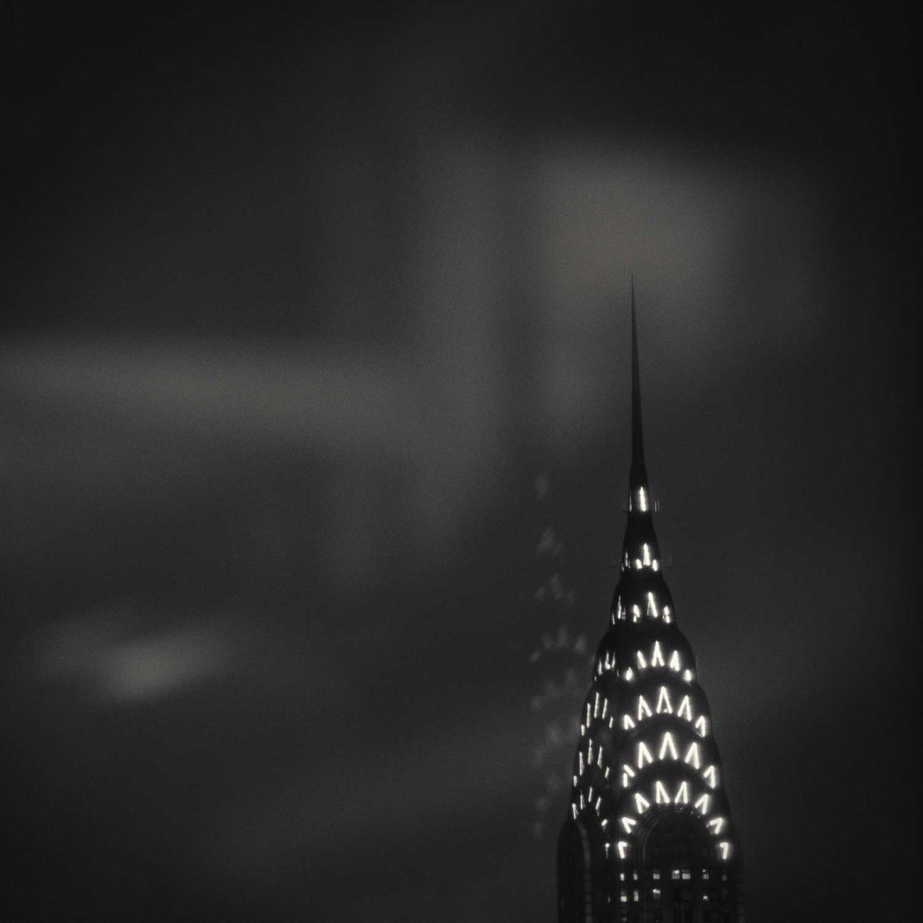Chrysler Building night reflection, NY, 2015