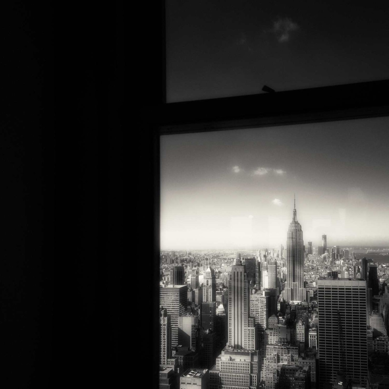 Empire State Building and window, New York, 2012
