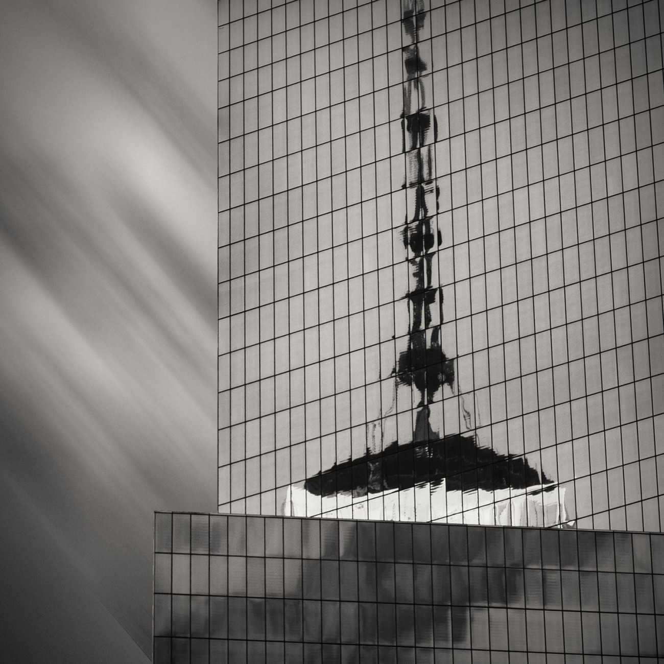 Reflection Trade Center tower, NY, 2015