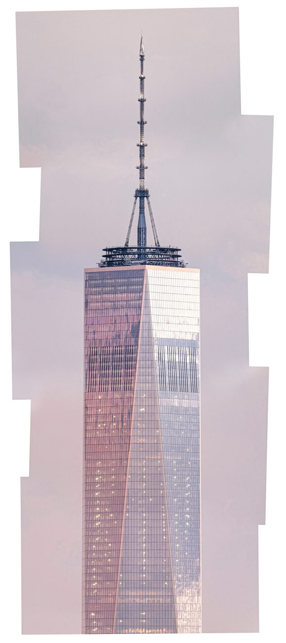 World Trade Center in muted light