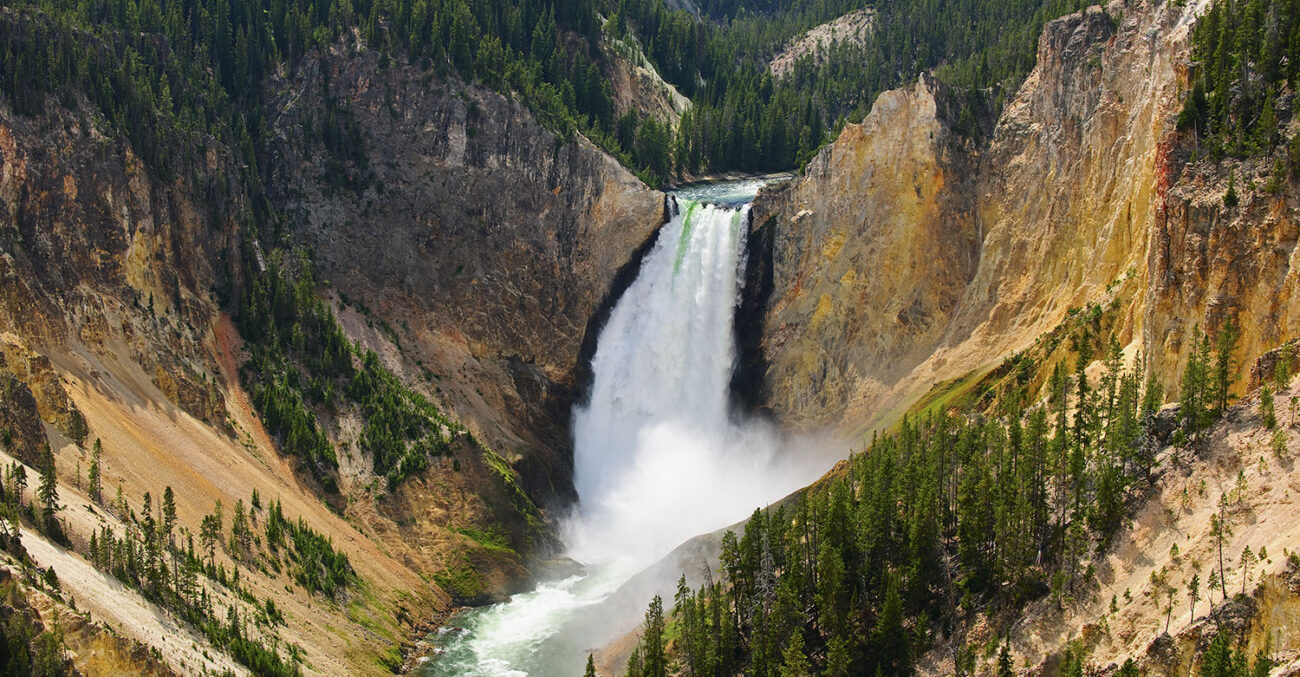 Grand Canyon of the Yellowstone Lower Falls