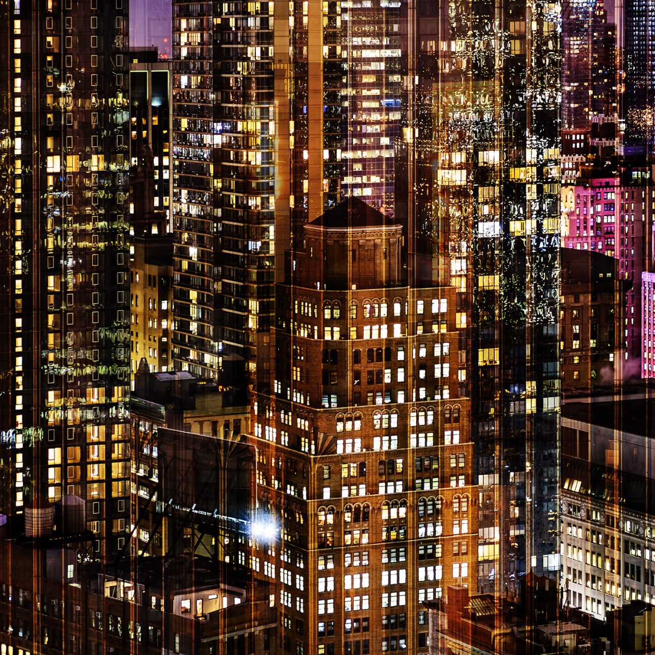 Metropolis - Day into night, NY, 2016