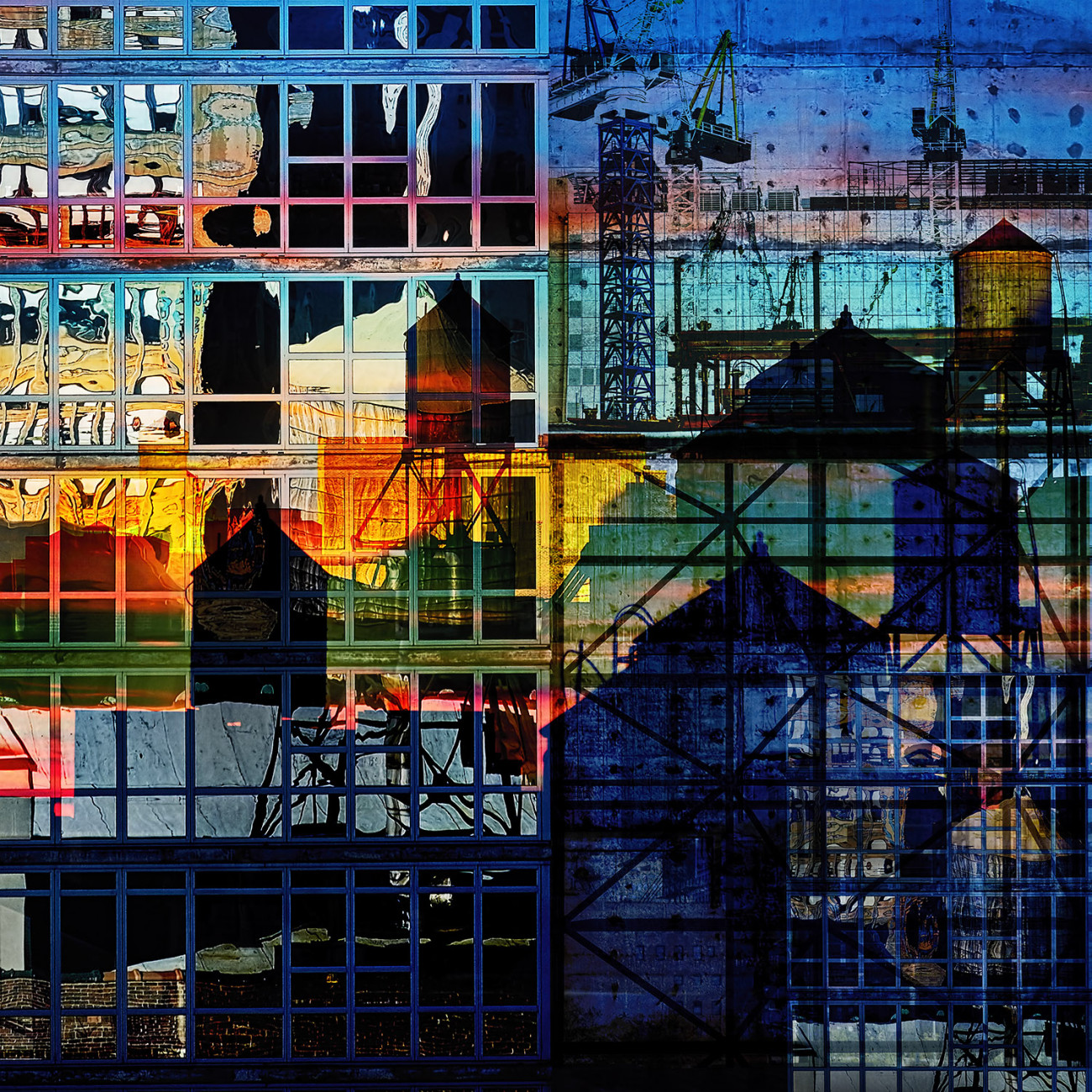 Metropolis - Tower mosaic, NY, 2015