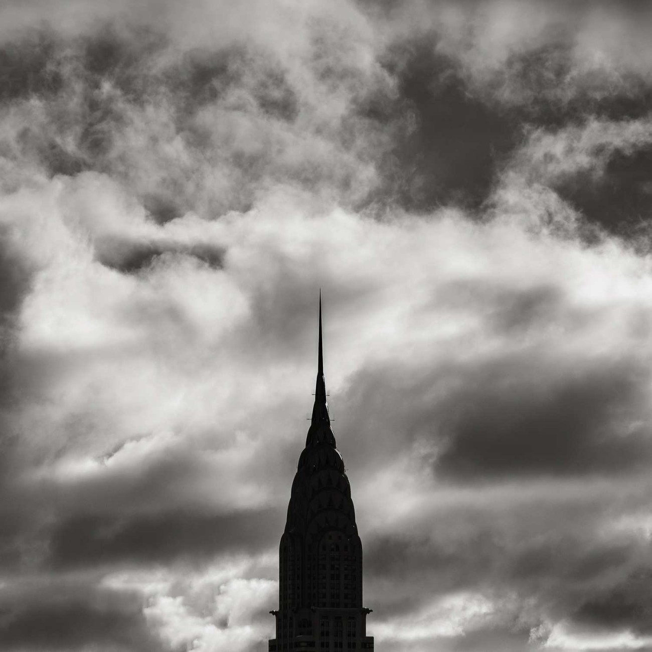 Chrysler Building and clouds at dawn, study 2, New York.2015