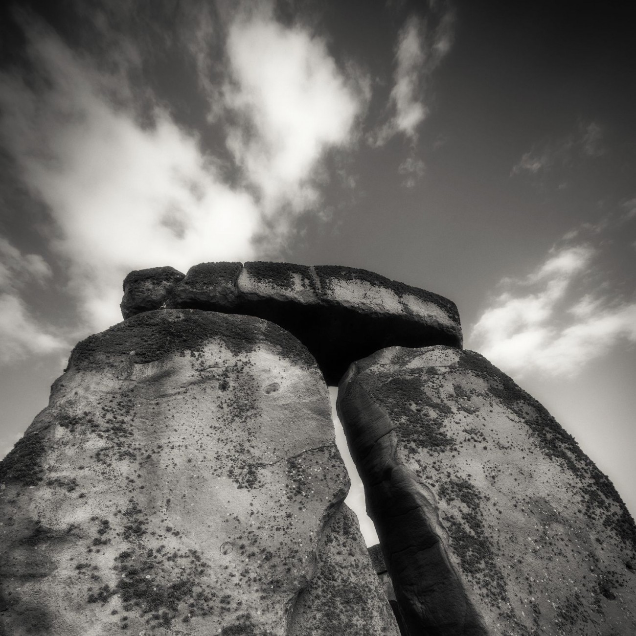 Monoliths and clouds, Stonehenge, England, 2012